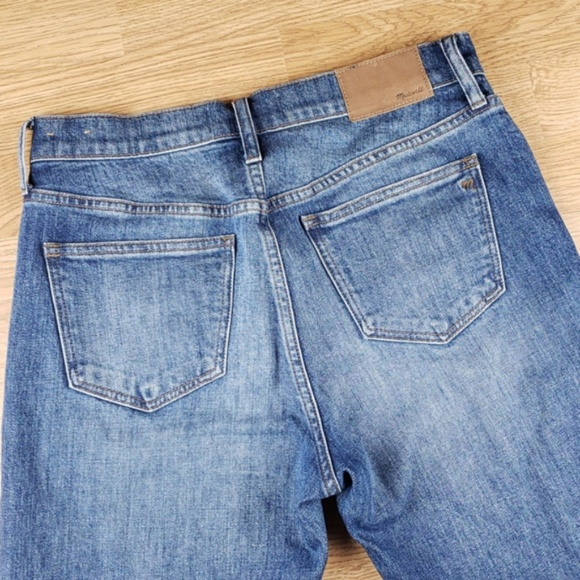 NWOT MADEWELL Straight Crop Jeans Crusier Ankle 25 - Picture 5 of 8